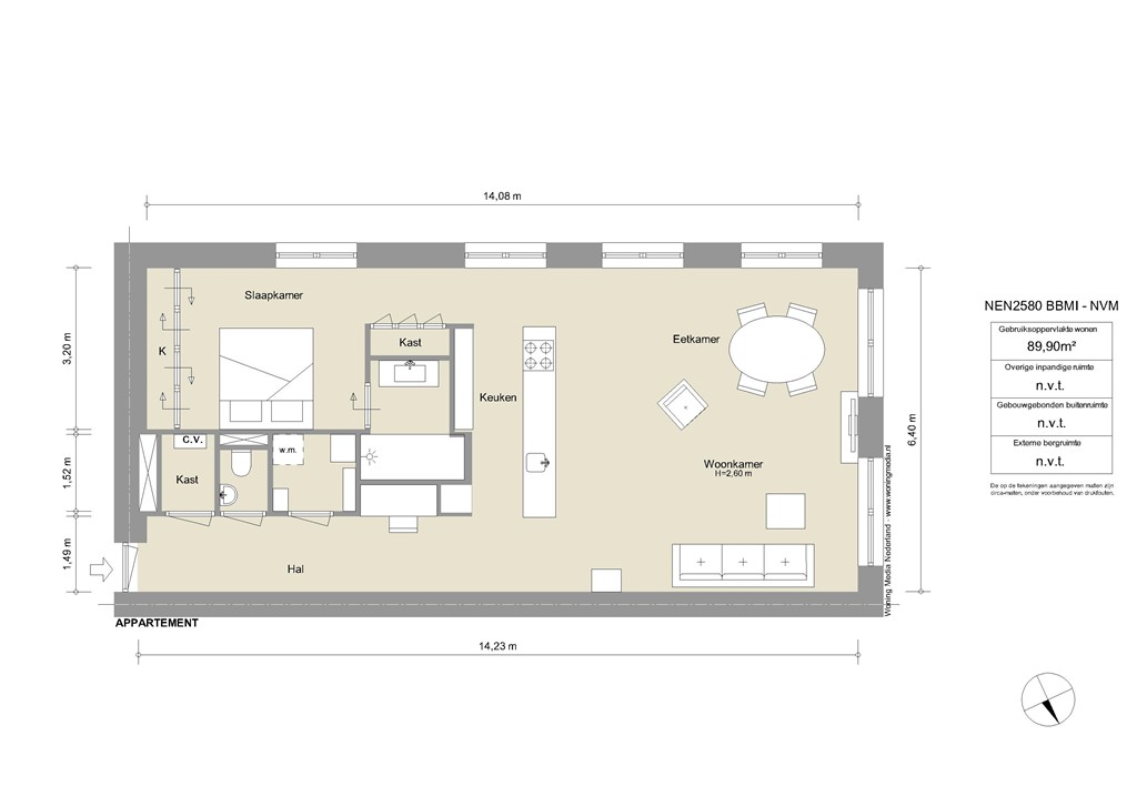 mediumsize floorplan